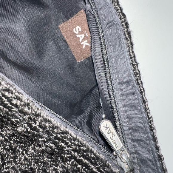 Chic Black Crochet Shoulder Bag - Picture 12 of 12